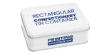 Printed Rectangular Confectionery Tin Box (Small)